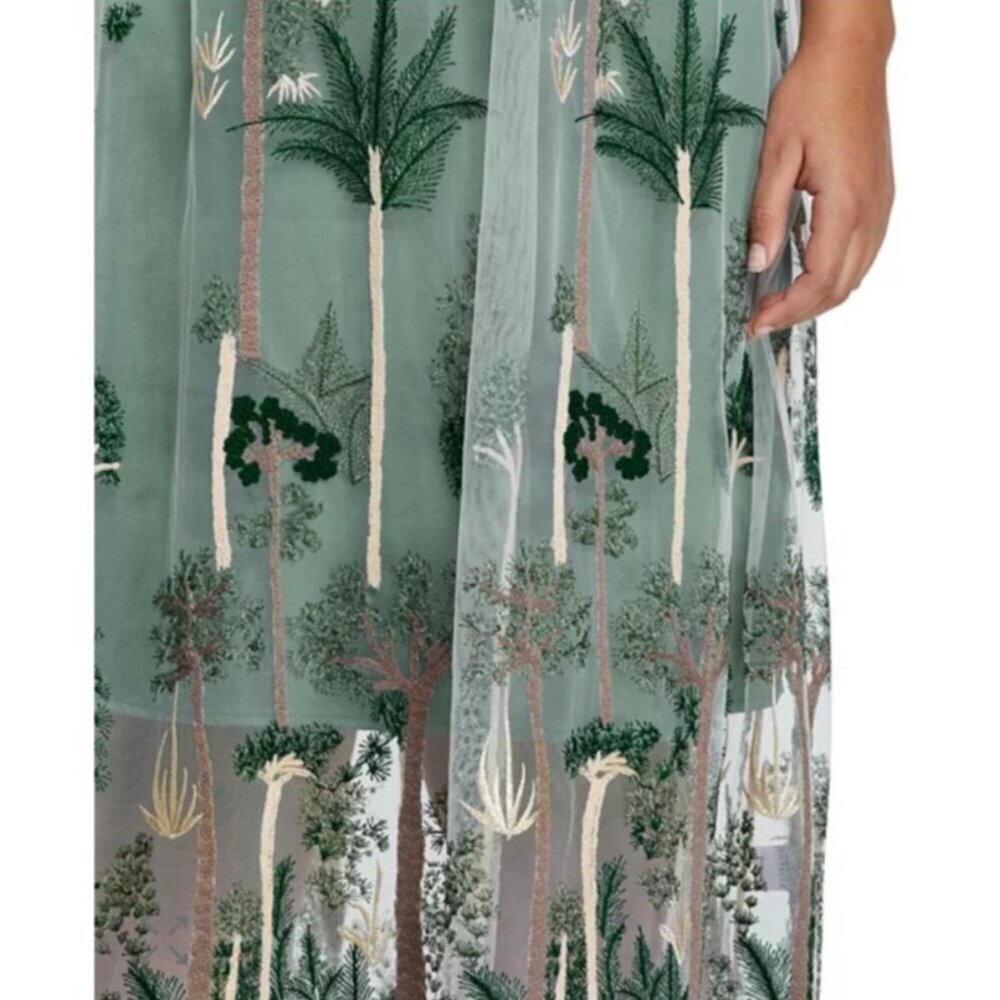Estelle Plus Leon Embroidered Dress Size 18 W - Picture 6 of 9